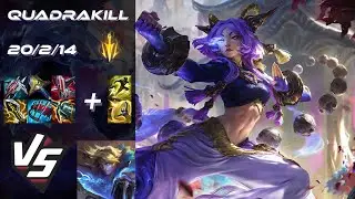 BOTTOM Yunara vs Ezreal [QUADRAKILL] - EU Challenger Patch 26.3