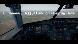 X plane 11 Lufthansa (NEW) A320 JARDesign  Landing HD