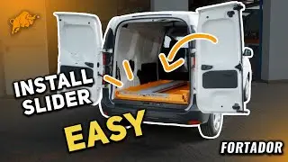 Fortador Cargo Slider installation for your  steam mobile  car wash