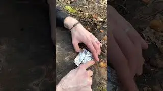 Mit Kaugummi Feuer machen?