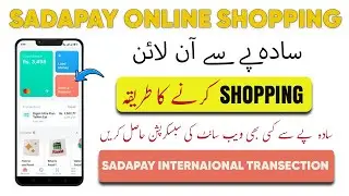 How to buy any product Online Using Sadapay | Sadapay  International Transaction | Use Sadapay Card