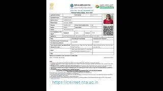CSIR-NET final score card is released # 