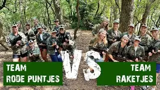 Lasergame Adventure 🌳🔥 | Team Raketjes vs. Team De Rode Puntjes bij Gotcha Outdoor