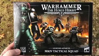 The Horus Heresy Legiones Astartes MKIV Tactical Squad