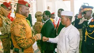 Burkina Faso : Le Capitaine Ibrahim Traor&eacute; invit&eacute; au Tchad par le Mar&eacute;chal Mahamat Idriss D&eacute;by Itno