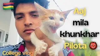 Student Life in Mauritius | Monday College Routine Vlog 🇲🇺🐱