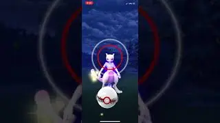 Weather-boosted Shadow Mewtwo encounter - Pok&eacute;mon Go