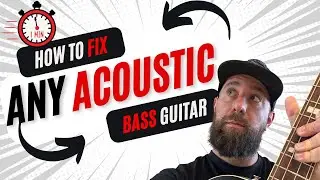 How to EASILY Fix Any Acoustic Bass Guitar