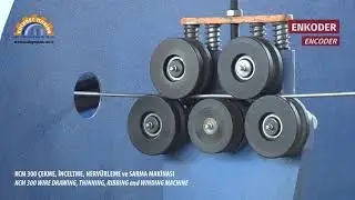 Kocabey Makina KCM 300 İnceltme, Nervürleme ve Sarma Makinası