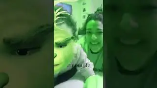 Mom life wins with wacky moments #momlife #grinch