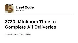 3733. Minimum Time to Complete All Deliveries (Leetcode Medium)