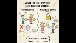Confidentiality: Asymmetric Key Encryption #cybersecurity #cryptography #encryption #education