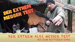 Messer Test: Der EXTREM Aldi Messer Test. TEIL 2