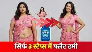 How To Get Flat Stomach using Vicks Vaporub! Secret to Tight Skin & Belly Fat 🔥