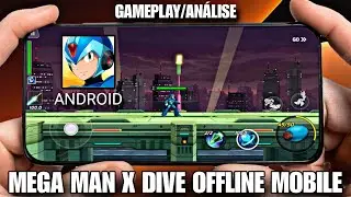 INCR&Iacute;VEL!!! MEGA MAN X DIVE OFFLINE MOBILE GAMEPLAY AN&Aacute;LISE DOWNLOAD