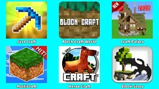 Multi Craft,Just Craft,Block Craft World,Craft Palace,Horse Craft,Block Story
