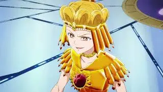 The outer Sailor Guardian being killed by Sailor Galaxy&mdash;&mdash;Sailor Moon Cosmos