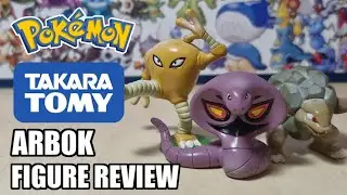 Pokemon Vintage Arbok #024 Figure Review! [Takara Tomy]