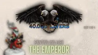Painting Da Red Gobbo and Bounca with Emperor Lore Talk! Part 2 - 40,000 Layers