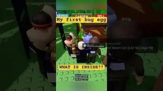 My First Bug Egg Is..