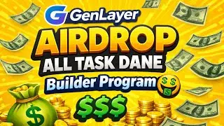 GenLayer Airdrop 2026 🤑 | Complete ALL Builder Program Tasks for Maximum Rewards