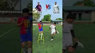 Hurdle steps vs Fast foot taps! Messi or Ronaldo &ndash; who impressed more? ⚡️🦵⚽#football #ronaldo