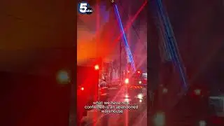 Warehouse fire
