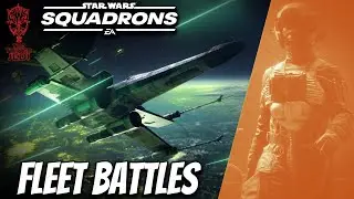 Full Fleet Battles Gameplay! Star Wars Squadrons Multiplayer