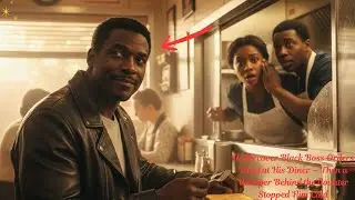 Undercover Black Boss Orders Toast at His Diner — Then a Whisper Behind the Counter Stopped Him Cold