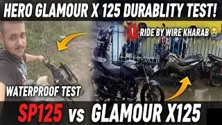 Hero Glamour X 125 Waterproof Test