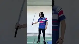 中華隊選手教你怎麼轉武士刀！
