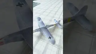 &pound;1 German Fighter Glider, How Far Will It Fly? #gliders #aviationlovers #viralshort #bitblox