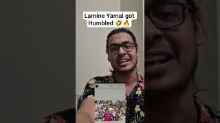 Lamine Yamal got Humbled 🤣🔥 #lamineyamal #realmadrid #barcelona #elclasico #laliga #shorts #mbappe