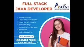 Full Stack Developer Course|30% Discount |Ascent Software Training Institute
