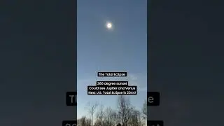 Total Eclipse in Indiana #eclipse #totaleclipse #totaleclipse2024