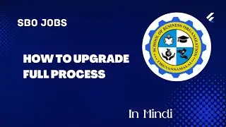 SBO JOBS Full Up-grade Process in #hindi #sbo_jobs #sbotvm #best_work_in_online