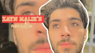 ZAYN MALIK BREAKS SOCIAL MEDIA SILENCE WITH A SELFIE!!!