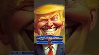 Trump predicts gold price! #trump #gold #inflation #silver #investing #finance #shorts #meme