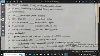 B.com._B.B.A. 1 1 English Summaries and Grammar