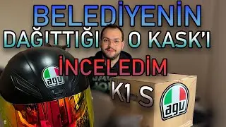 YENİ KASKIM! AGV K1 S KUTU A&Ccedil;ILIŞI & İNCELEME
