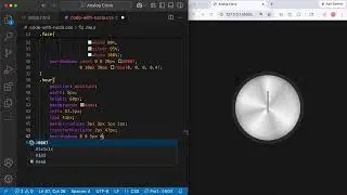 Pure CSS Analog Clock Animation Tutorial | HTML & CSS Clock Design