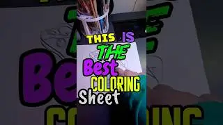 ✨This is the best coloring 🎨🖌️🖼️sheet  !🎨 #art #foryou #drawing #frogs #artist #cute #painting