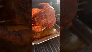 tippy tap tap 🔄 rotisserie chicken #grilled #smoked #rotoq360 #winditup #rotoq #dinnerideas #costco