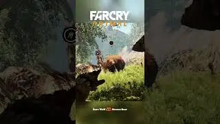 Epic Beast Fight Brown Bear vs Stripe Wolf🔥./#farcryprimal #gaming #gameplay #shortsfeed #shorts
