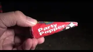 Party Popper - LESLI - Kat 1 Partyartikel