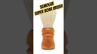 Semogue SOC-C5 Selected Premium Boar #safetyrazor #wetshaving #rasage #бритьё #vintage