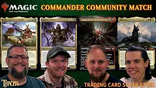 MTG Commander Gameplay 406 | Magic the Gathering deutsch | Trader Event Multiplayer Deck Match 2025
