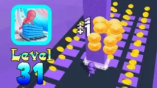 Stack Colors Gameplay. Level 31 Best Hyper Casual Games and offline Mobile Games