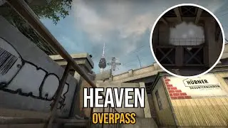 Overpass Balcony Smoke from Water | CS:GO