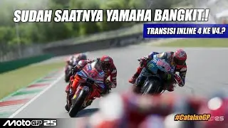 RACE MotoGP 2025❗SEMPURNA,YAMAHA PAKE MESIN V4,QUARTARARO AUTO NGACIR😱❓ERA BARU YZR-M1 🔥#ItalianGP